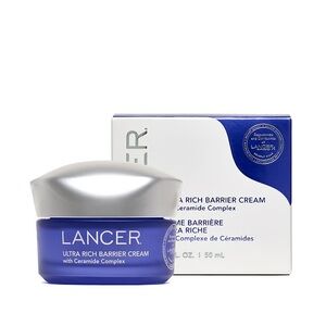 Lancer Ultra Rich Barrier Cream - Blue and White